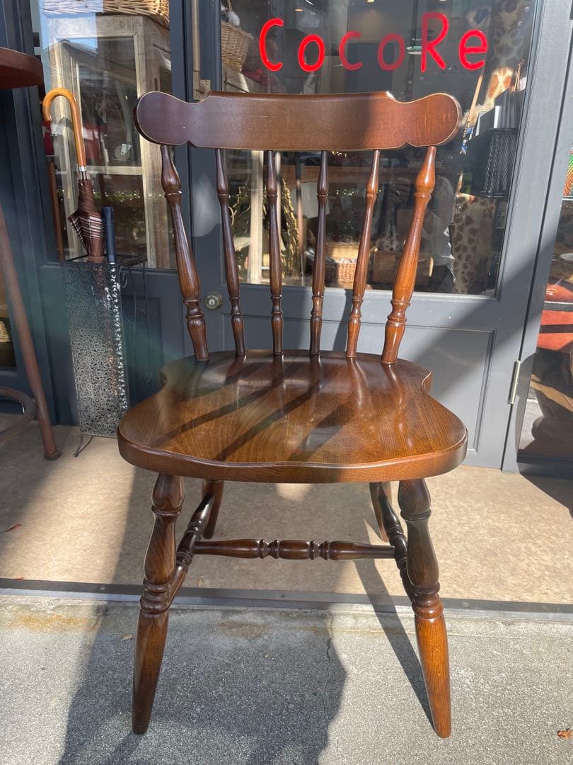 B7097【キツツキ】 ウィンザーチェア ダイニングチェア