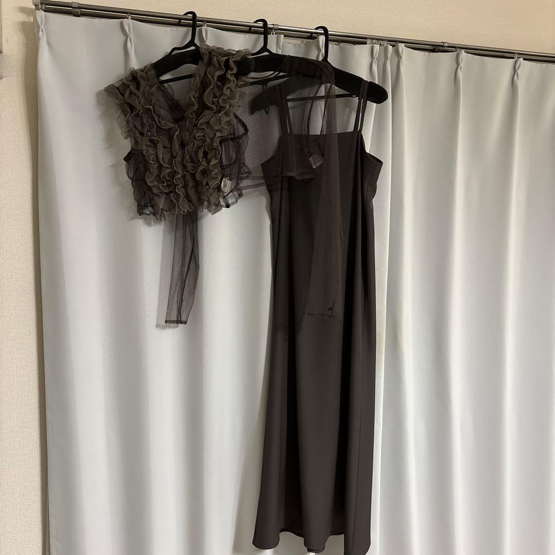 et.univer ドレスSサイズ　Many way frill dress