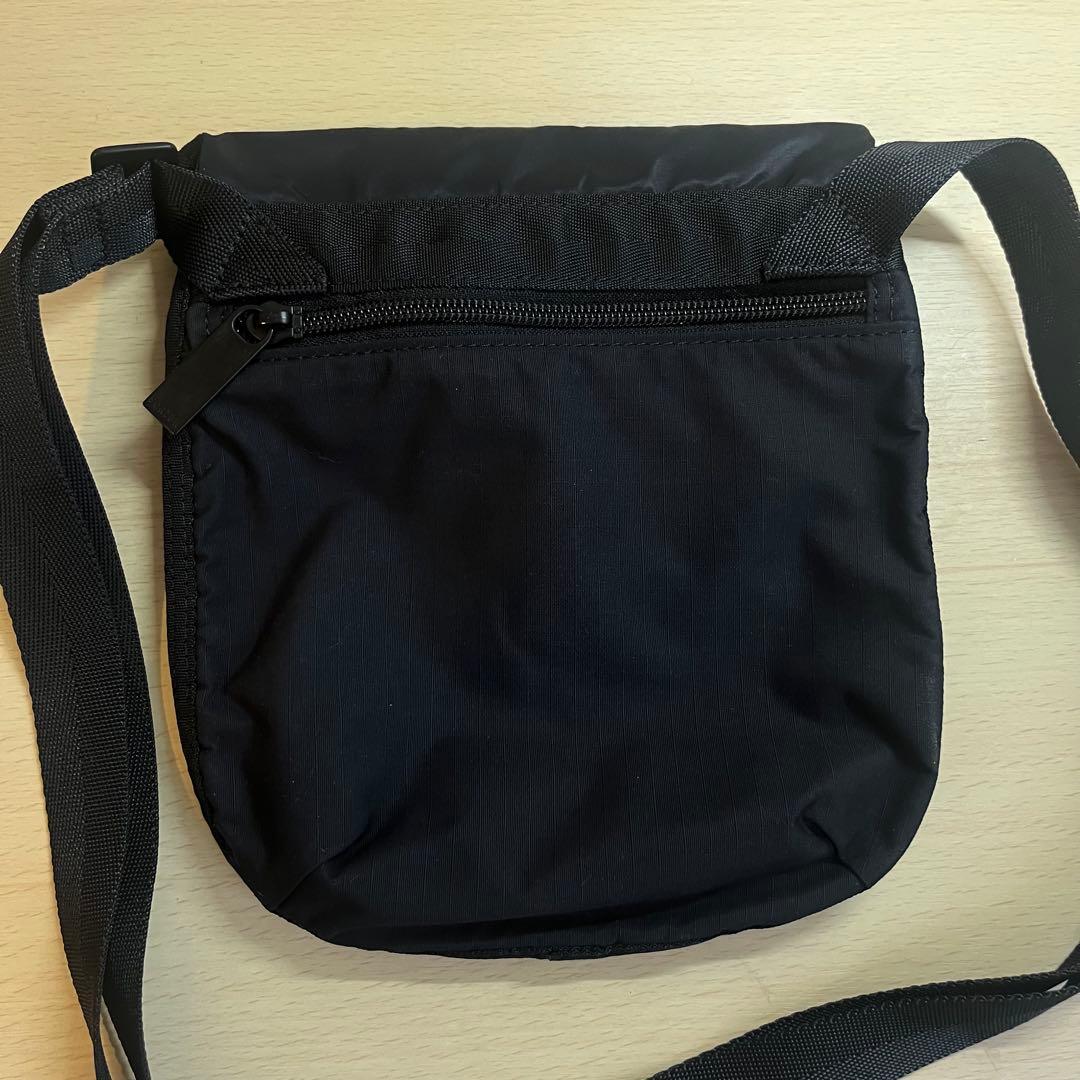 【美品】PORTER ポーターフレーム ショルダーバッグ　ブラック