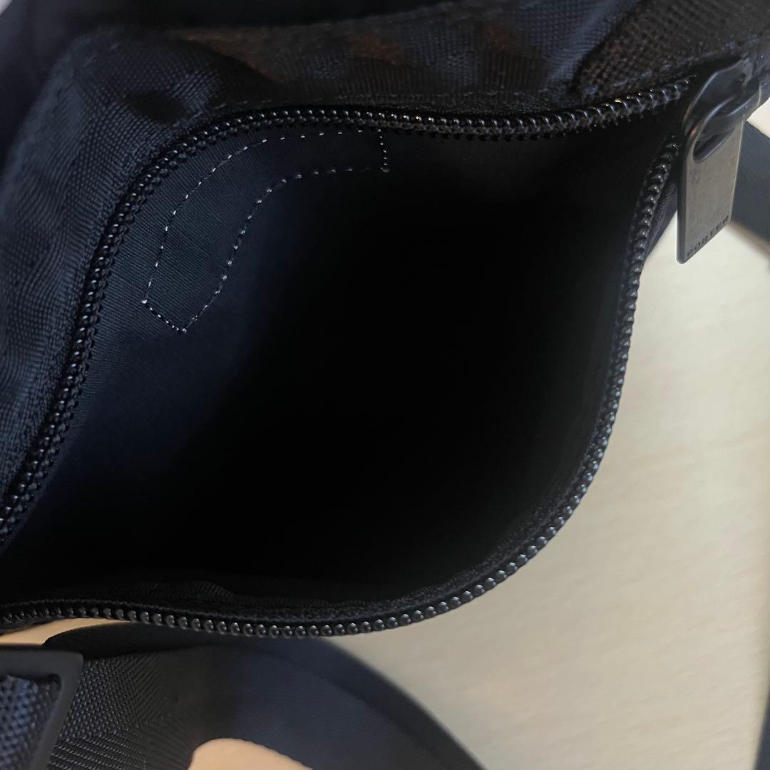 【美品】PORTER ポーターフレーム ショルダーバッグ　ブラック