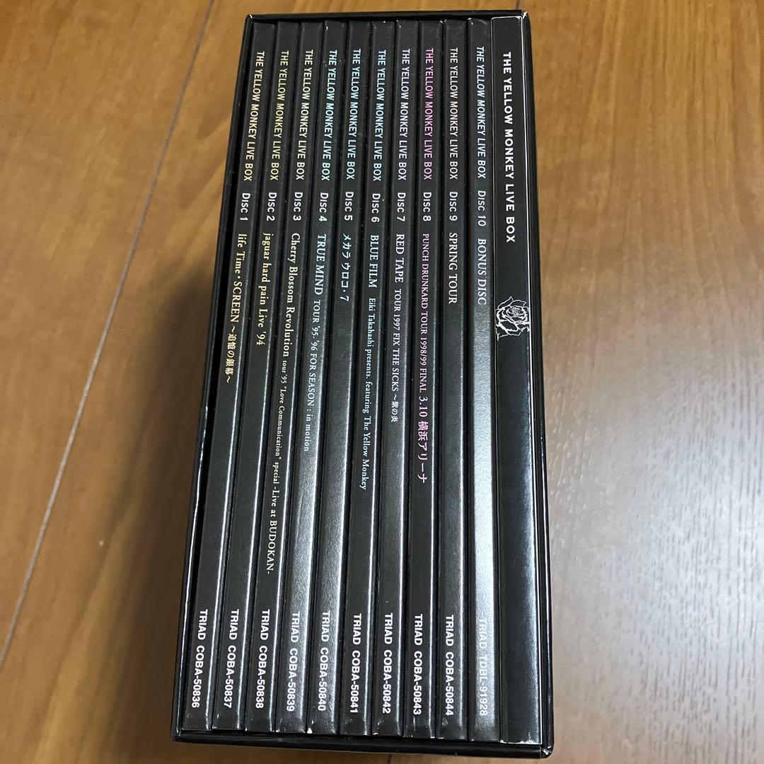 ミュージック THE YELLOW MONKEY LIVE BOX