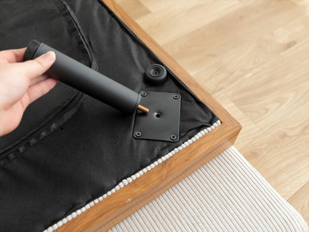 【送料無料】【2点セット】Ridley リクライニングコーデュロイソファ