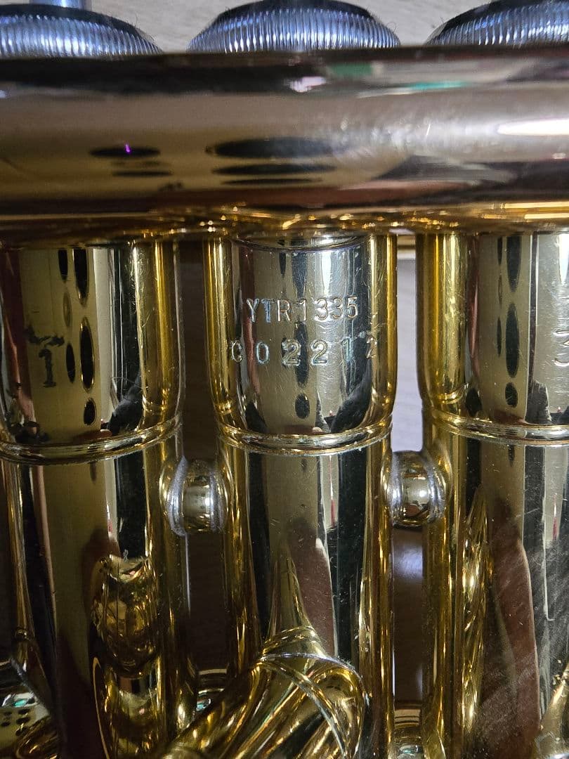 0918-20 YAMAHA YTR1335 トランペット ケース付