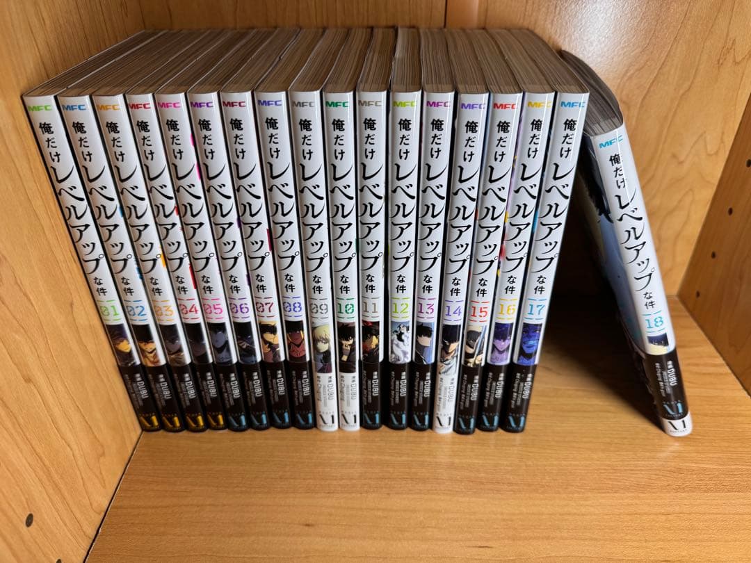 俺だけレベルアップな件 全18巻 + キャラクターカード