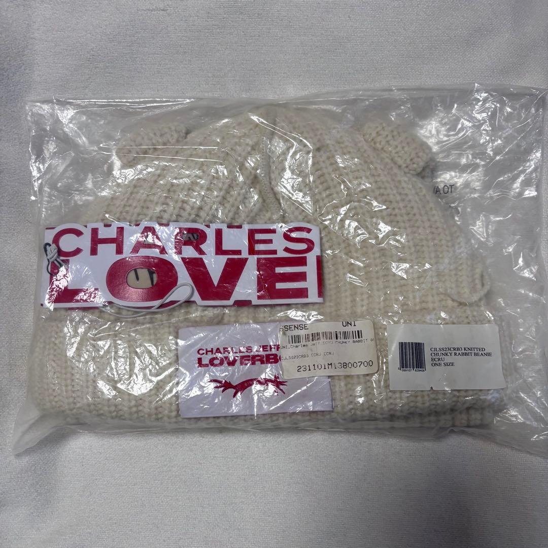 CHARLES JEFFREY LOVERBOY うさぎ耳 ニット帽