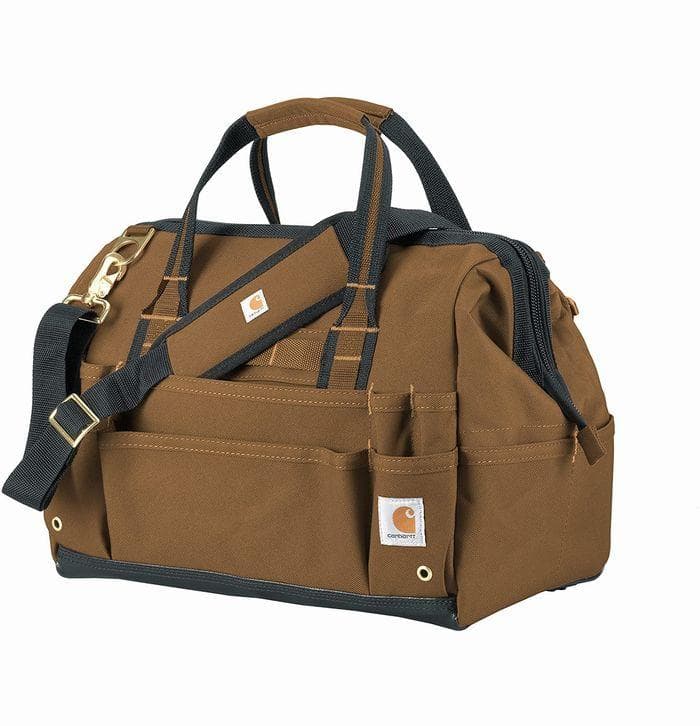 チョコ新品★カーハート★レガシー16インチツールバッグ（送料無料）