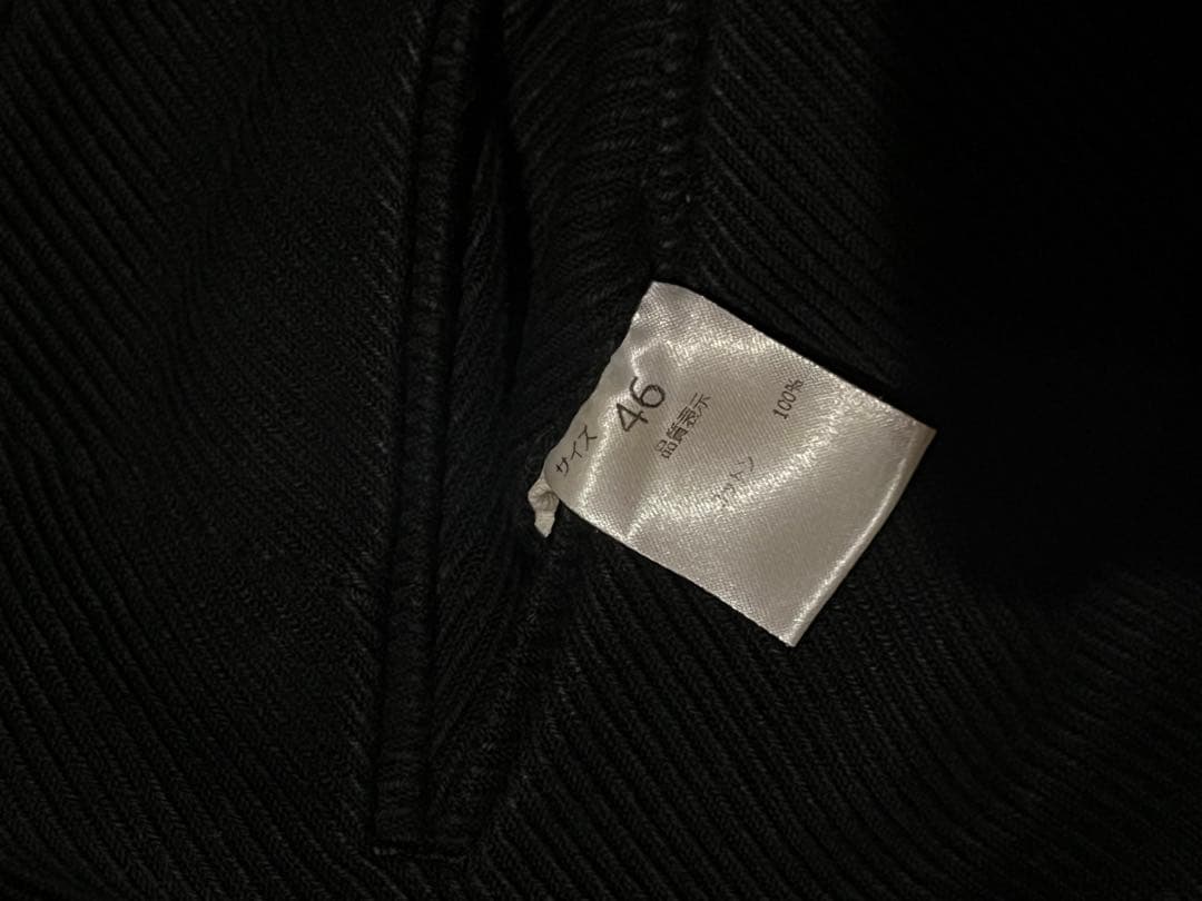 パンツ NEAT Cotton Kersey Black WIDE 46