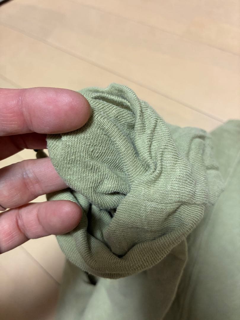 KAPITAL スマイルプリント ラグラン ダブルスリーブ 袖ボタン 日本製