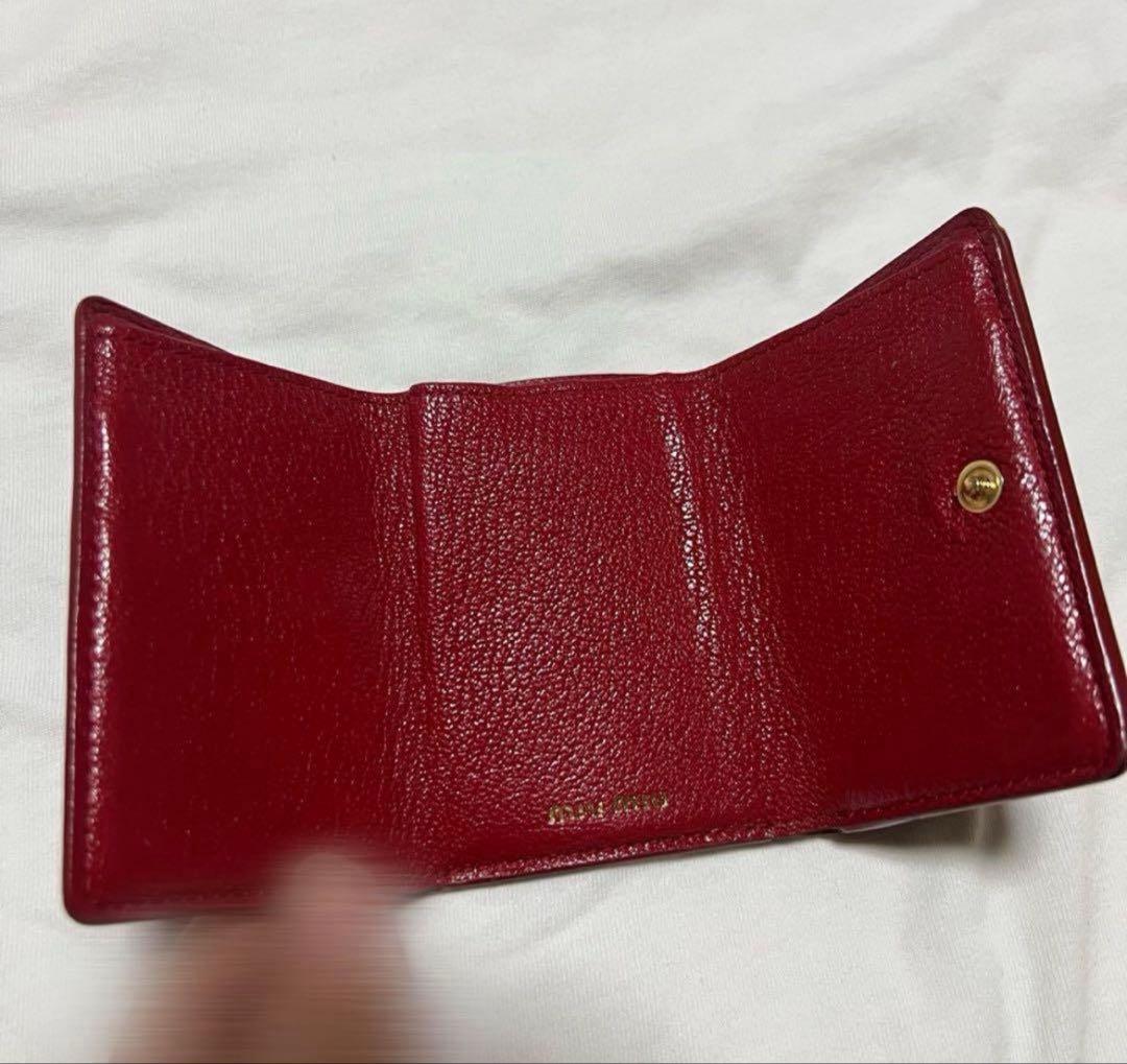 miumiu ラブレター三つ折り財布✨️お値下げ可能♥️☆☆