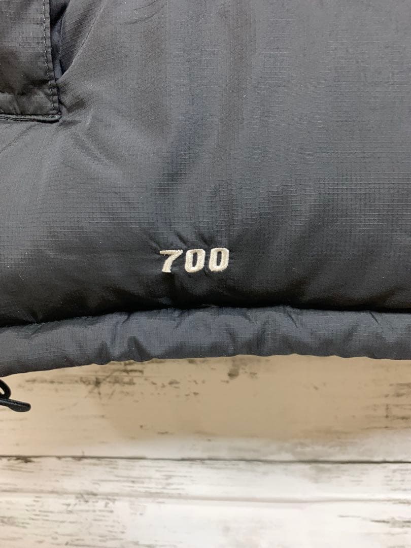 THE NORTH FACEレトロヌプシブラック ダウンベストL/Gサイズ700
