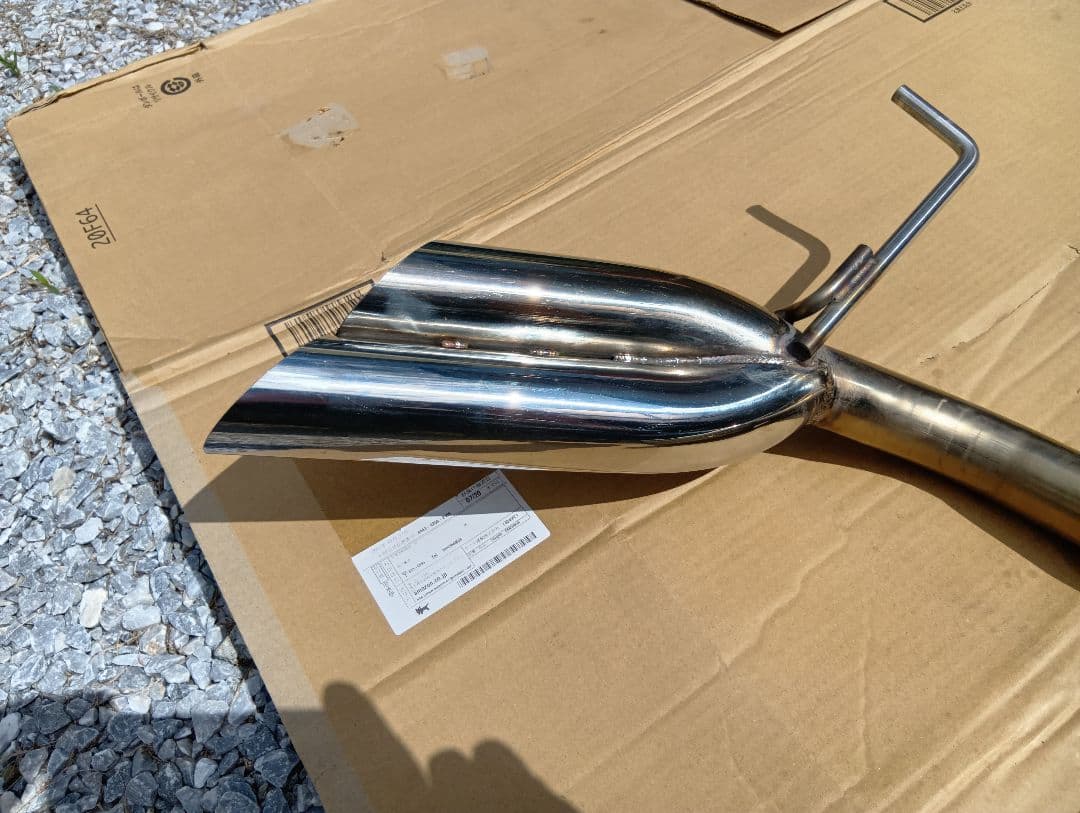 wirus win スズキジムニーjb64サイドマフラー