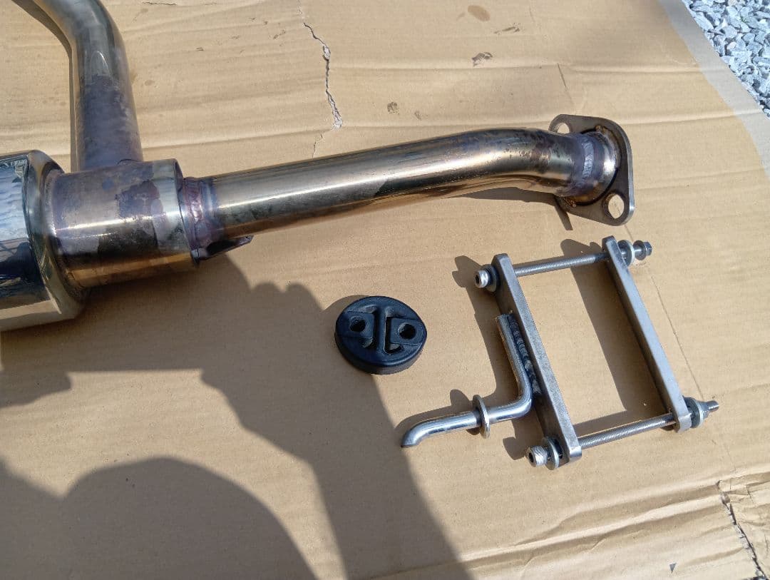 wirus win スズキジムニーjb64サイドマフラー