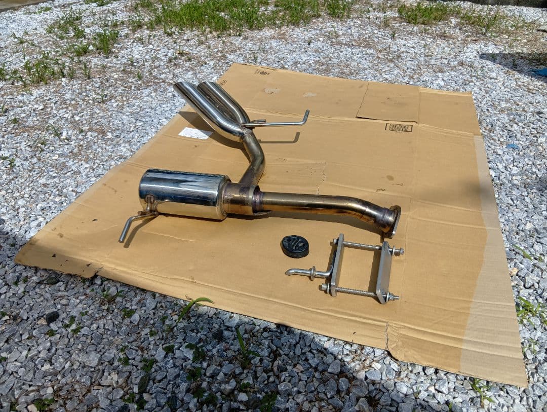 wirus win スズキジムニーjb64サイドマフラー