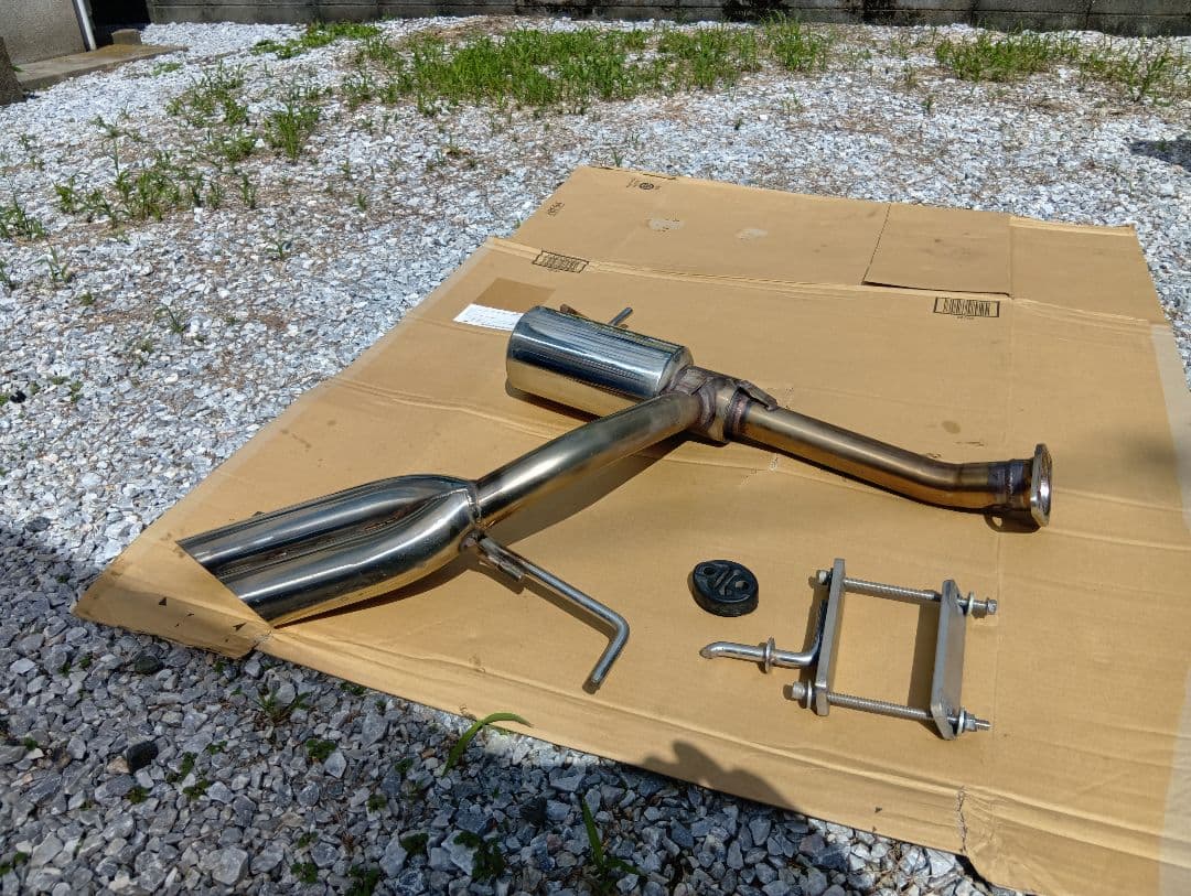 wirus win スズキジムニーjb64サイドマフラー