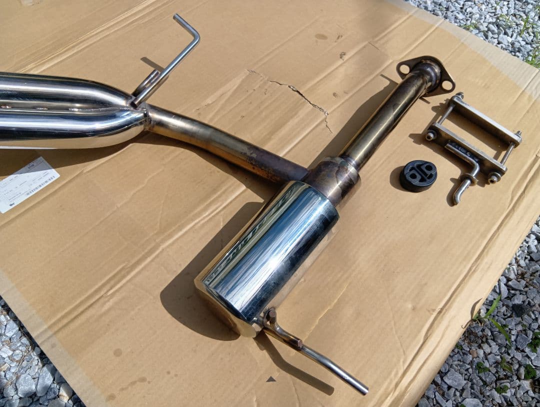 wirus win スズキジムニーjb64サイドマフラー