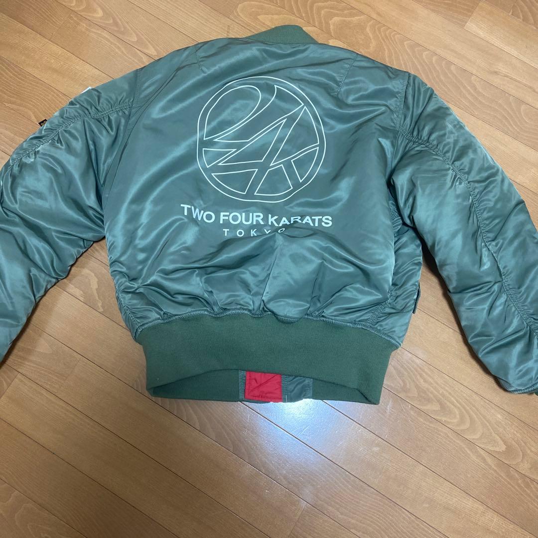 a*l様 ALPHA 24KARATS MA-1ジャケットＬ