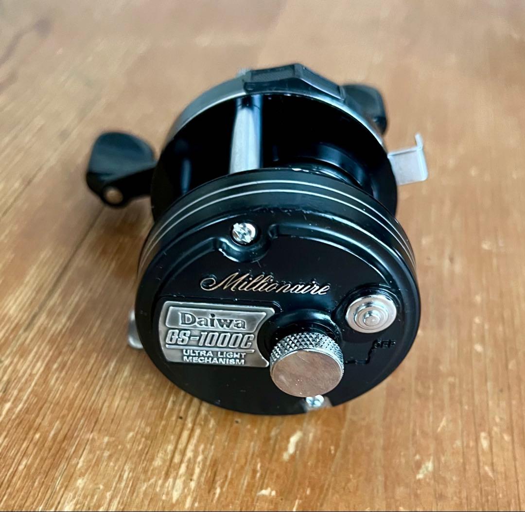 お見逃しなく！　オールド　ダイワ　ミリオネア　GS-1000C ベイトリール