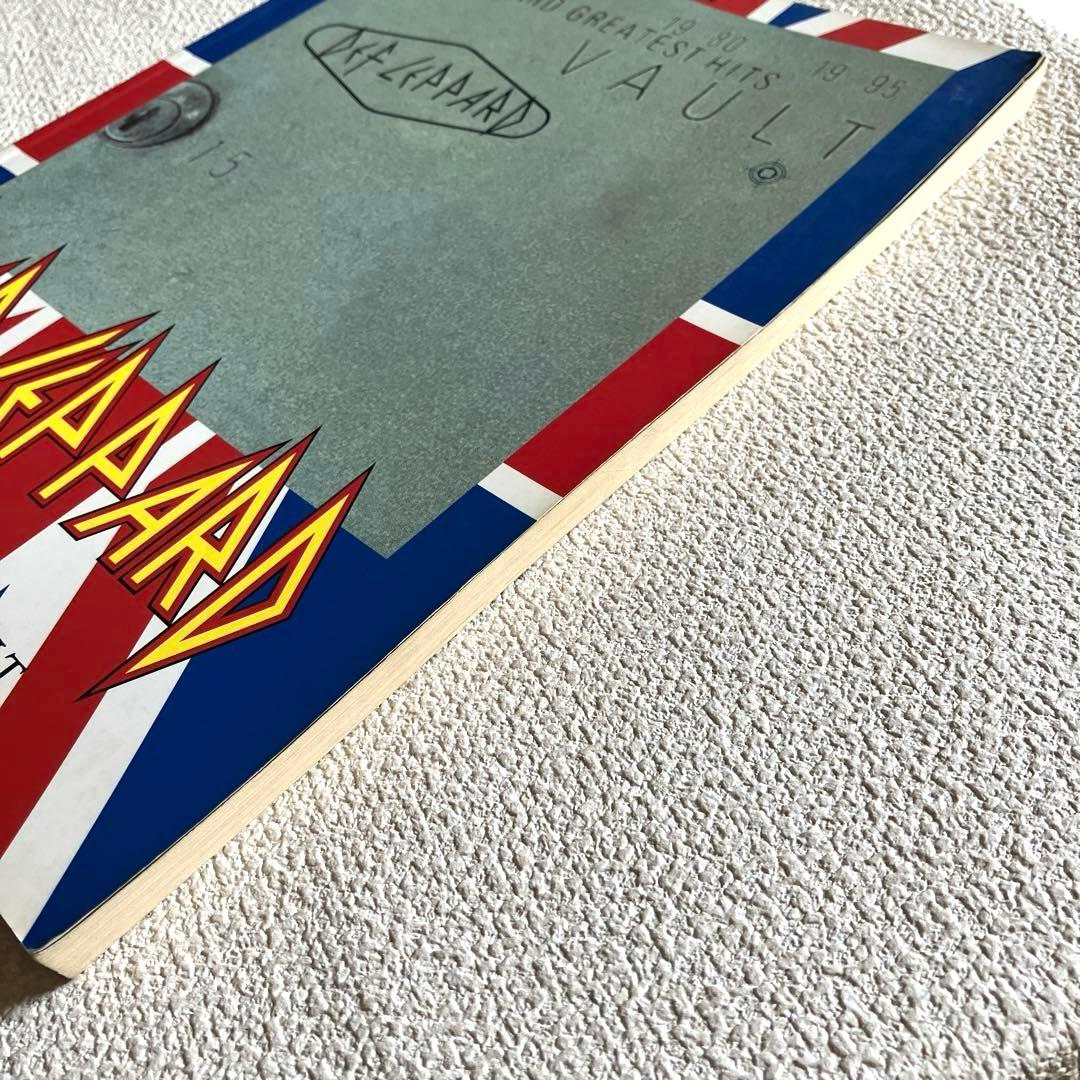 デフ・レパード グレイテスト・ヒッツ〜Vault バンドスコア　楽譜本