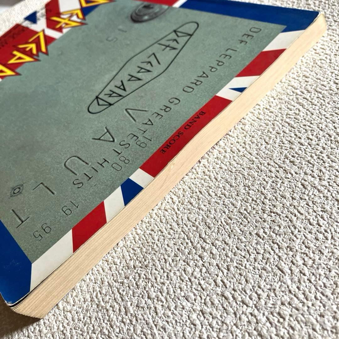 デフ・レパード グレイテスト・ヒッツ〜Vault バンドスコア　楽譜本