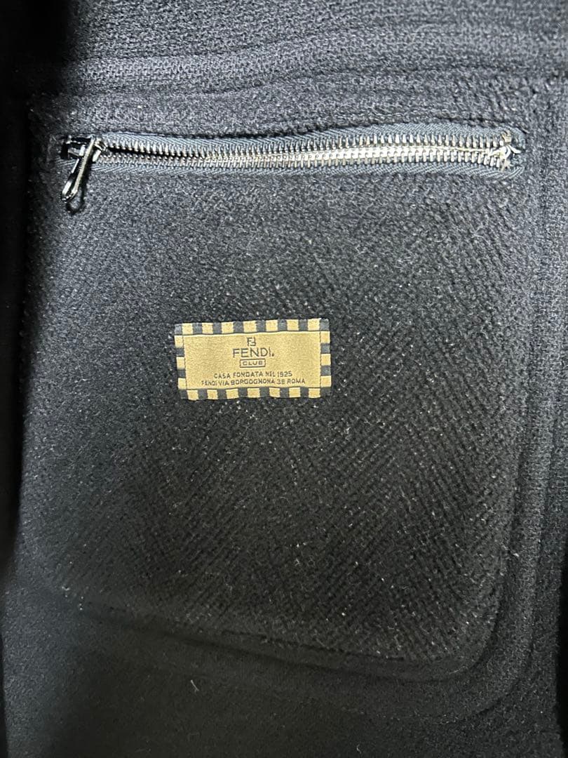 80s〜90s FENDI ヴィンテージ ダッフルコート イタリア製