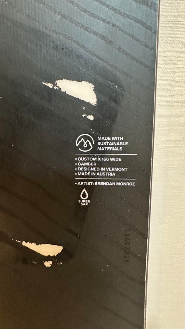 スノーボード 22-23 Burton CUSTOM X 166wide