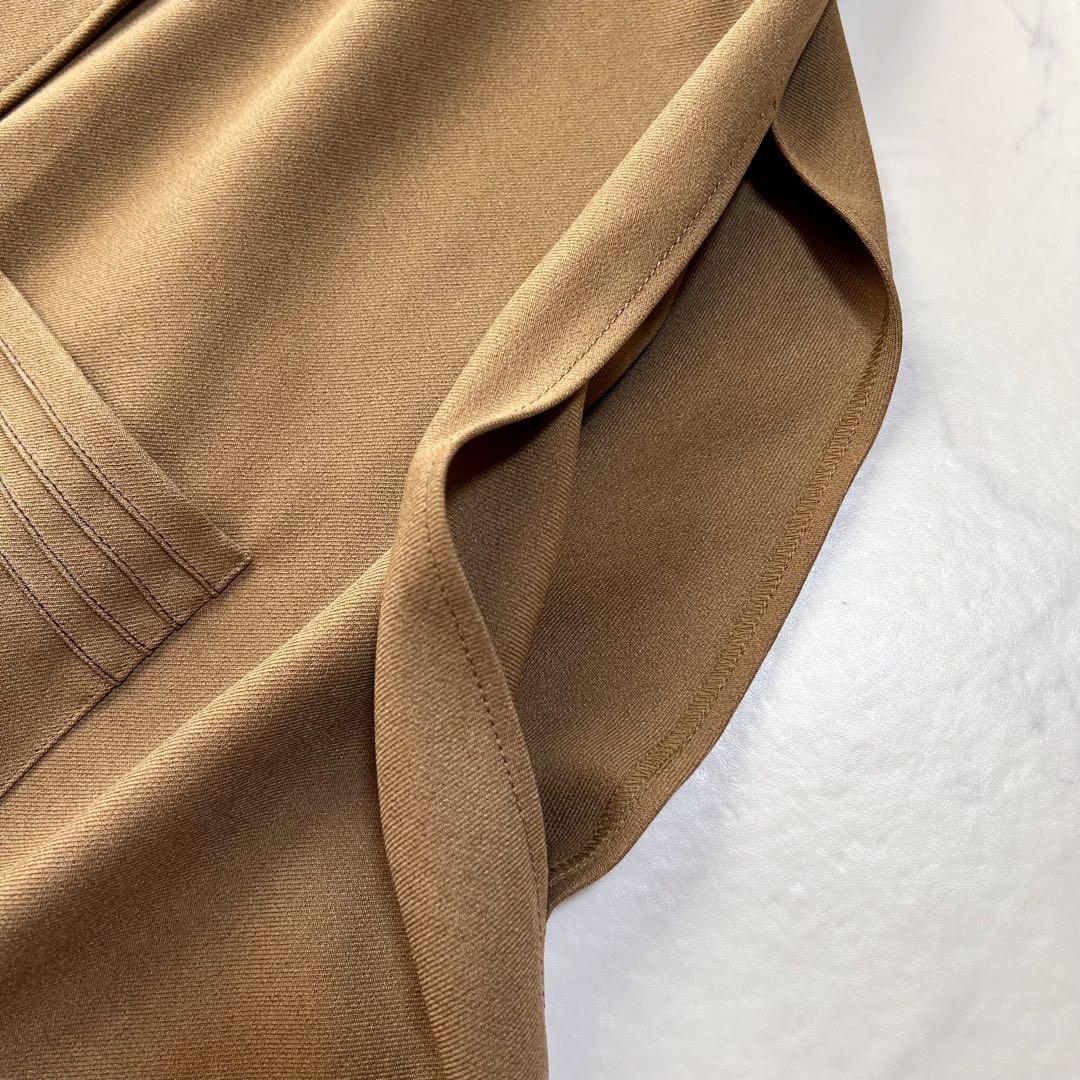 未使用級 cen. セン トレンチポンチョコート キャメルベージュ系 即完売品