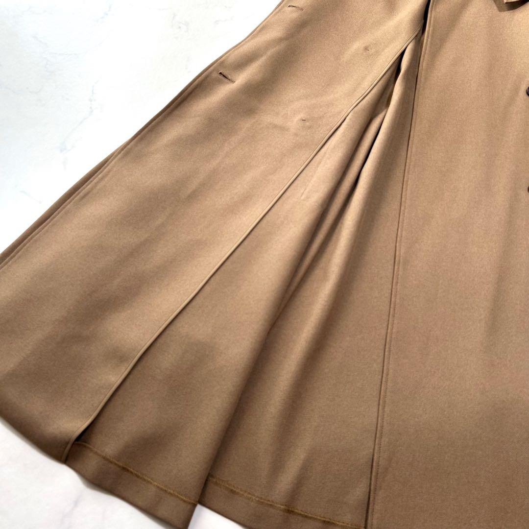未使用級 cen. セン トレンチポンチョコート キャメルベージュ系 即完売品