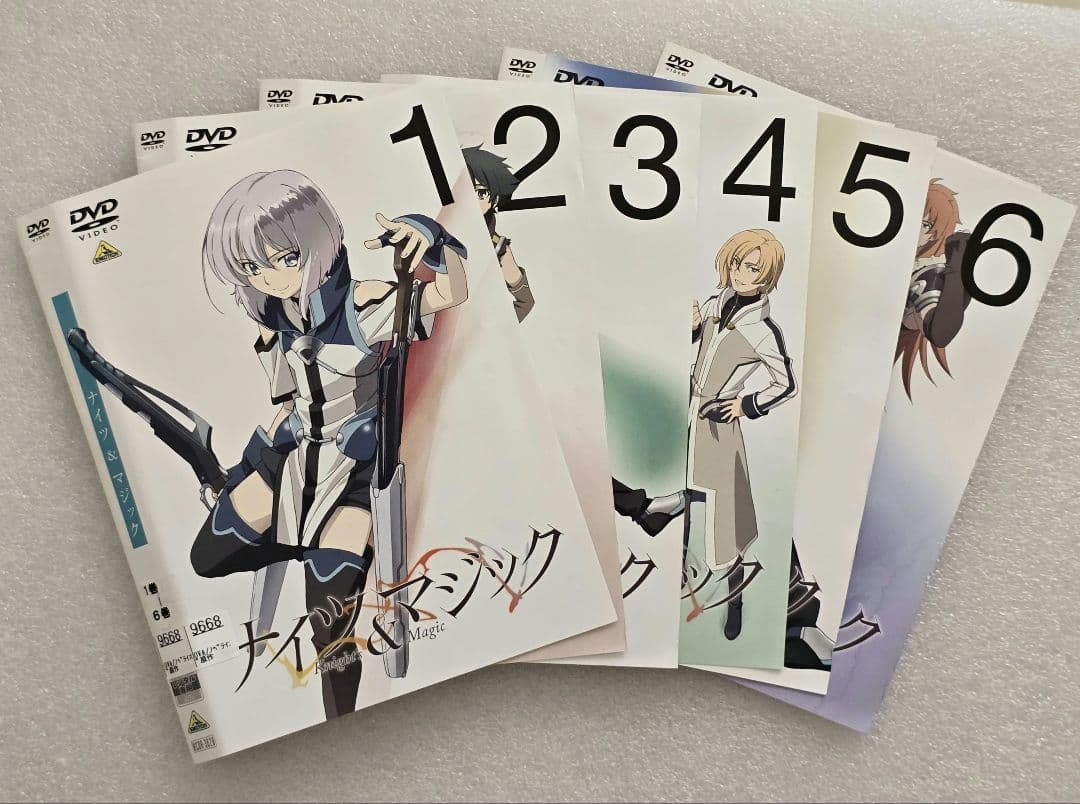 ナイツ＆マジック DVD 全6巻　天酒 之瓢