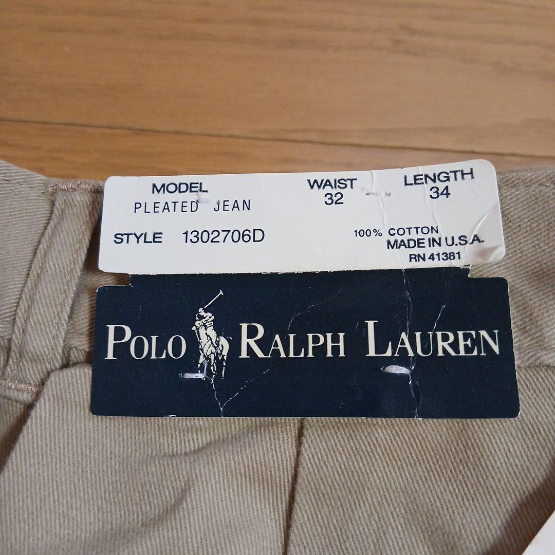 Polo Ralph Lauren　ポロチノ アメリカ製　Dead stock