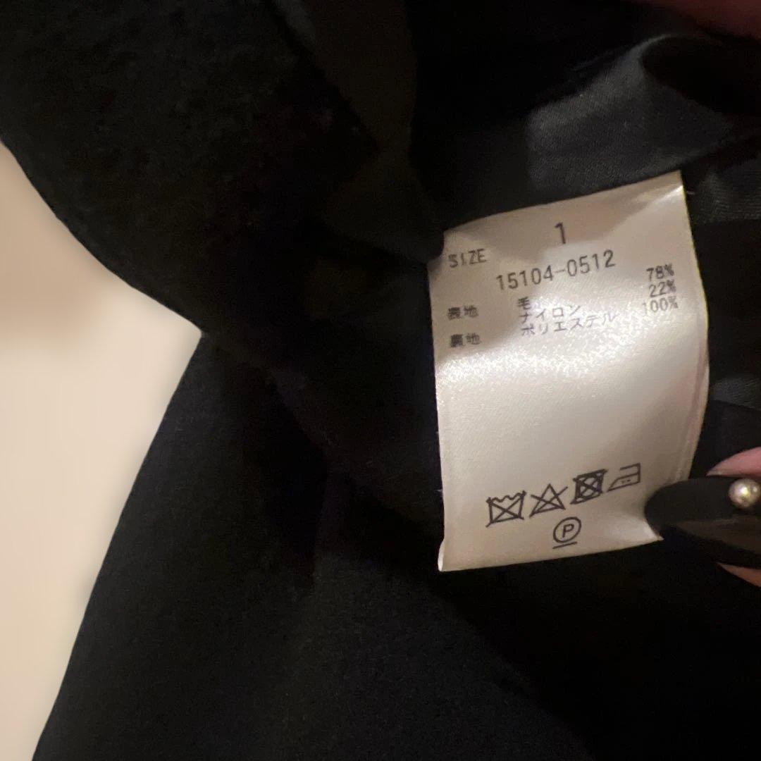 美品 CLANE ラウンドスリーブ ショートジャケット サイズ1