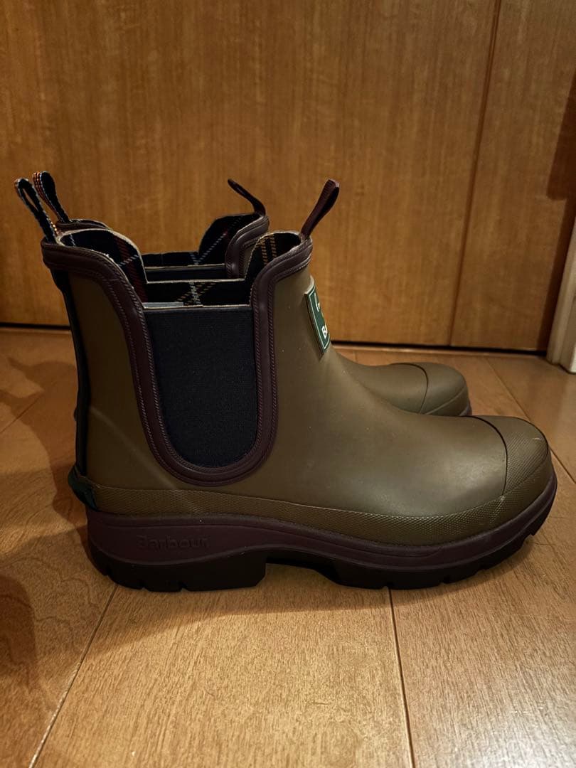 新品✨Paul Smith × Barbour サイドゴアレインブーツ サイズ7