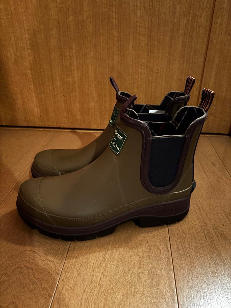 新品✨Paul Smith × Barbour サイドゴアレインブーツ サイズ7
