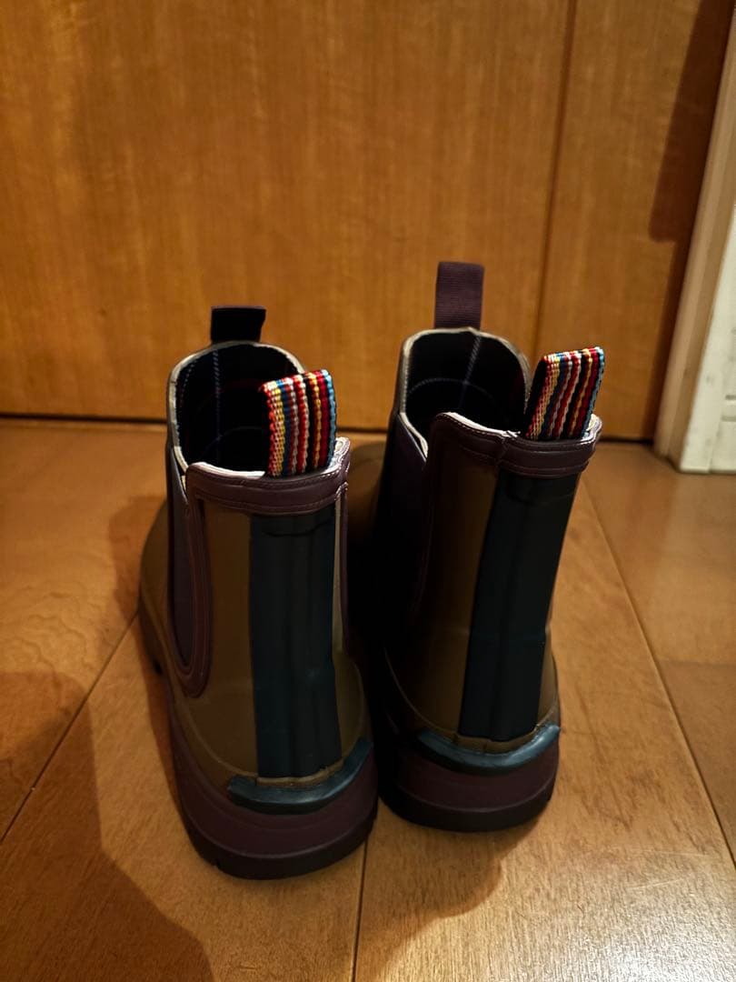 新品✨Paul Smith × Barbour サイドゴアレインブーツ サイズ7