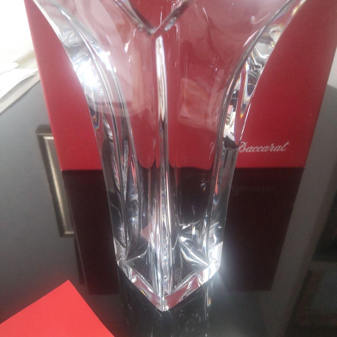 Baccarat クリスタル花瓶 Y字型