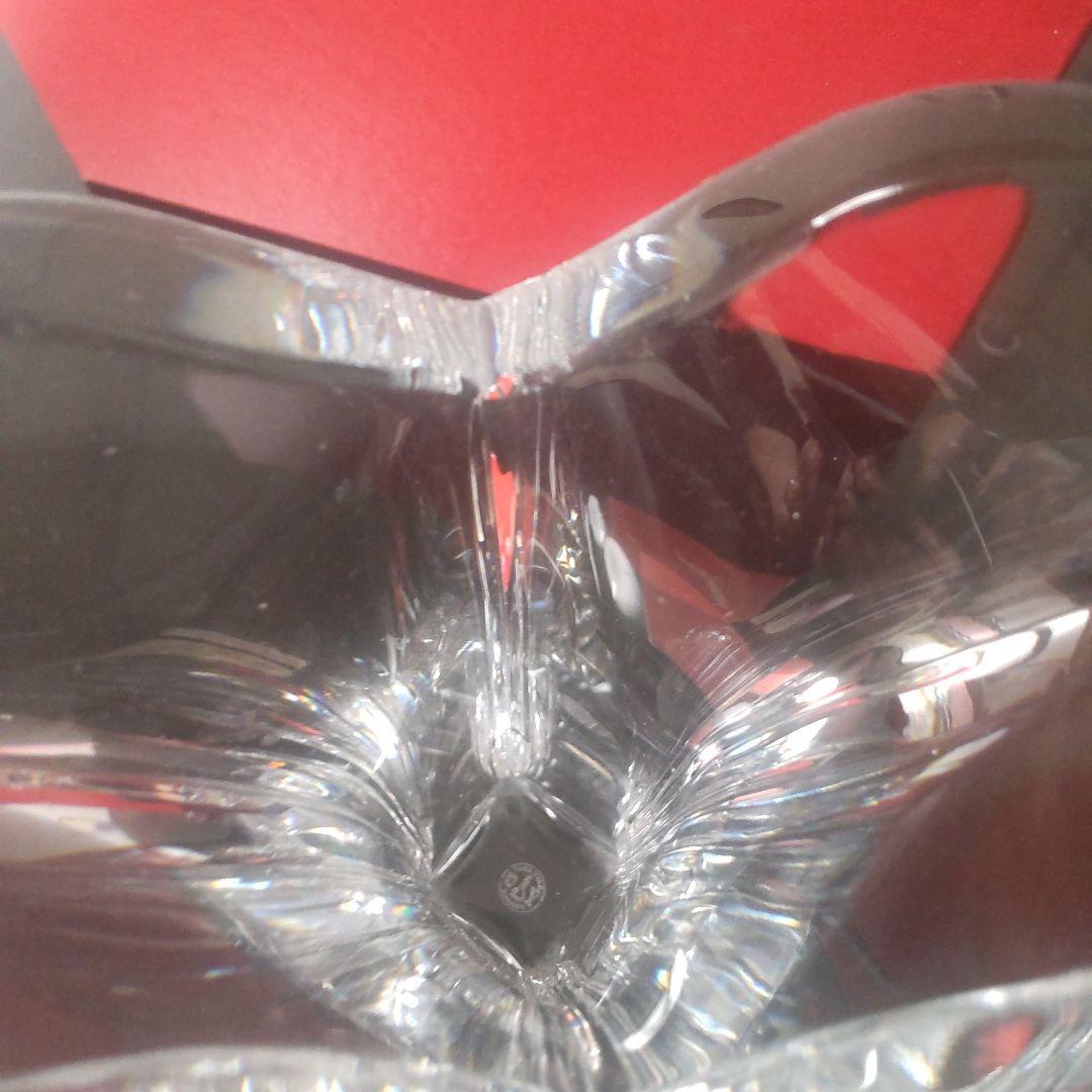 Baccarat クリスタル花瓶 Y字型