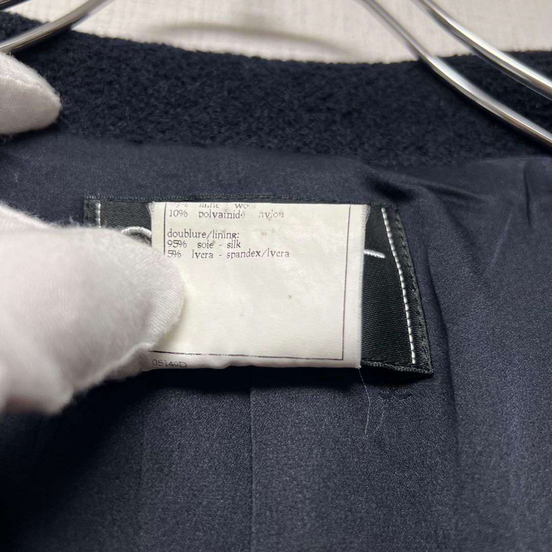 美品✨ CHANEL シャネル ココマーク ツイード ダブルジャケット 97C