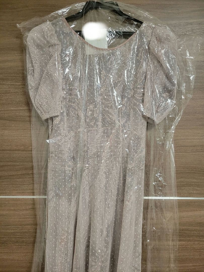 SNIDEL スパンコール刺繍　ドレス　ワンピース