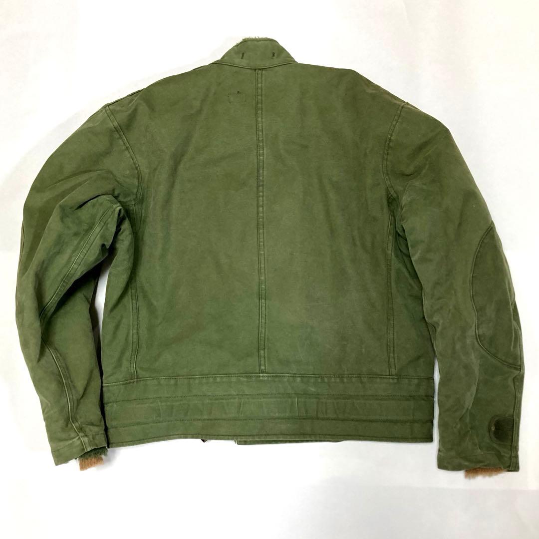スウェーデン軍　モーターサイクルジャケット　ライナー付　C48