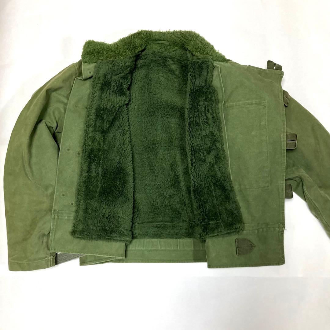 スウェーデン軍　モーターサイクルジャケット　ライナー付　C48