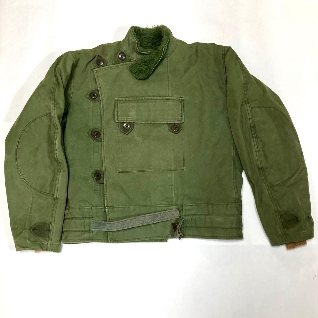 スウェーデン軍　モーターサイクルジャケット　ライナー付　C48