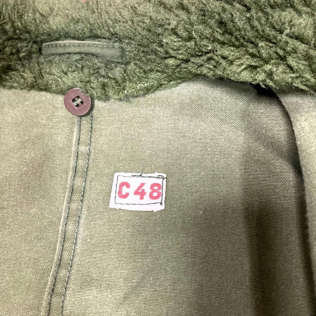 スウェーデン軍　モーターサイクルジャケット　ライナー付　C48