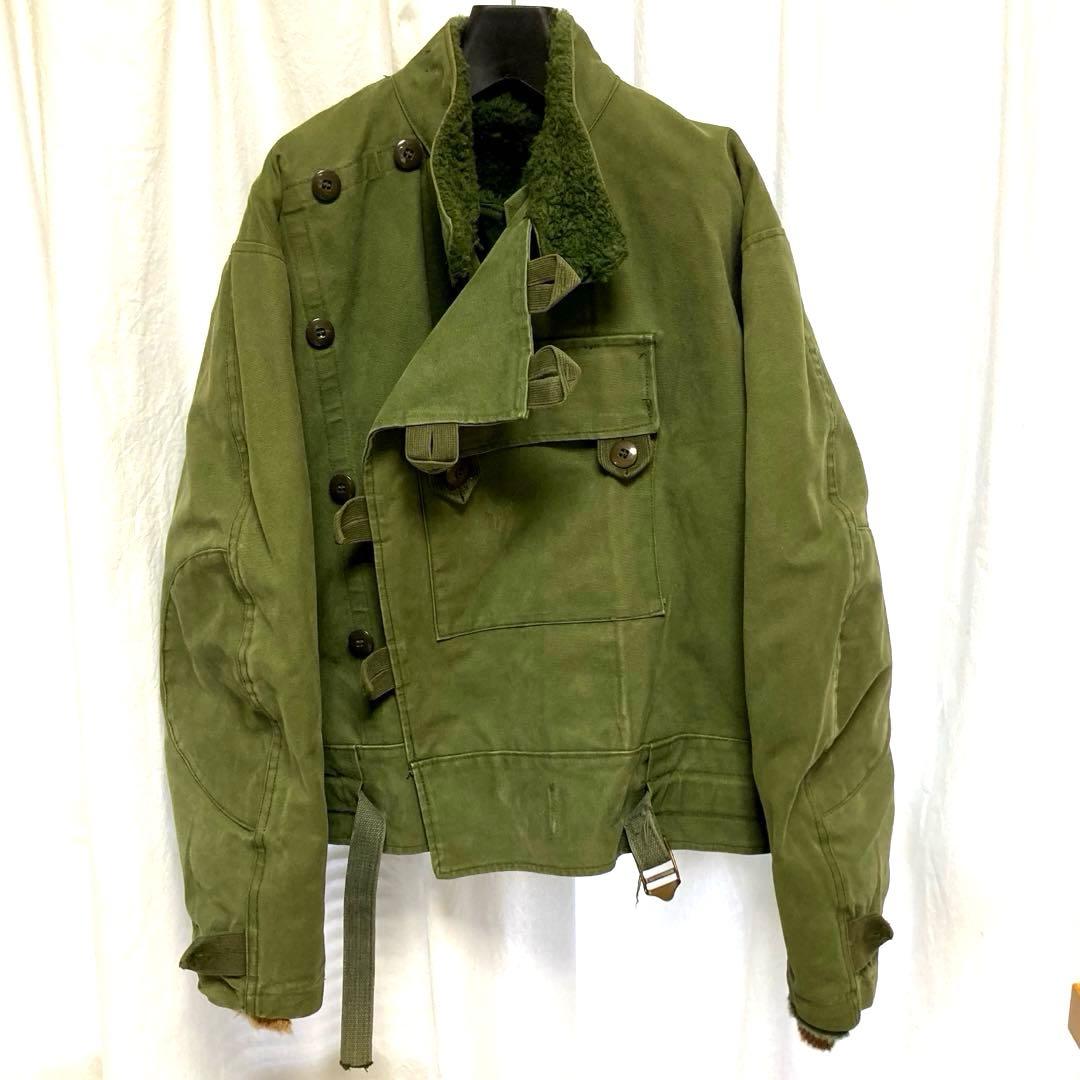 スウェーデン軍　モーターサイクルジャケット　ライナー付　C48