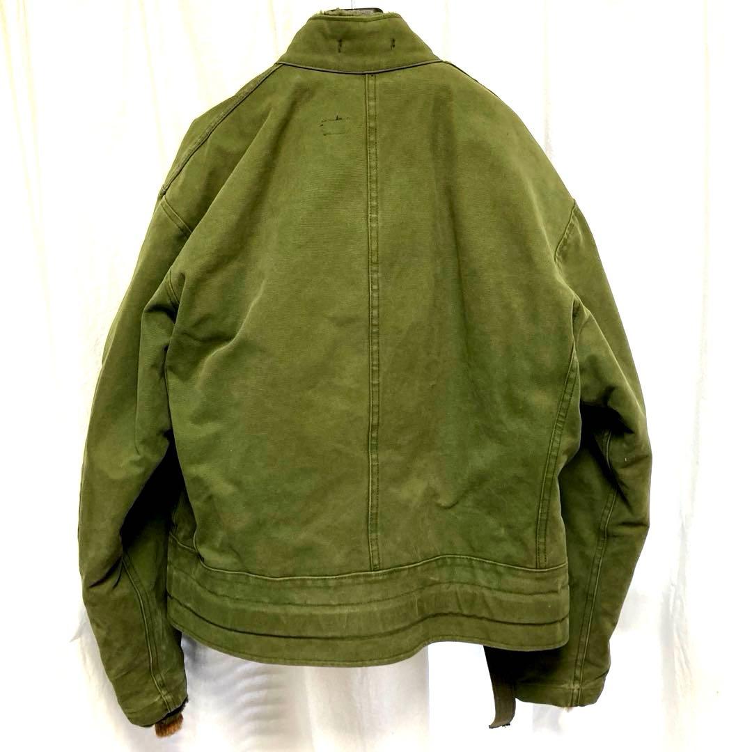 スウェーデン軍　モーターサイクルジャケット　ライナー付　C48