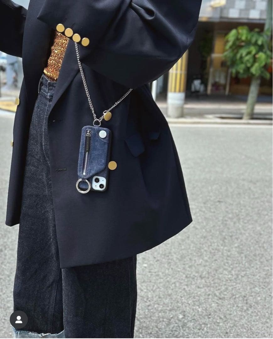 新品 ajew×RED CARD tokyoコラボデニムケース iPhone15