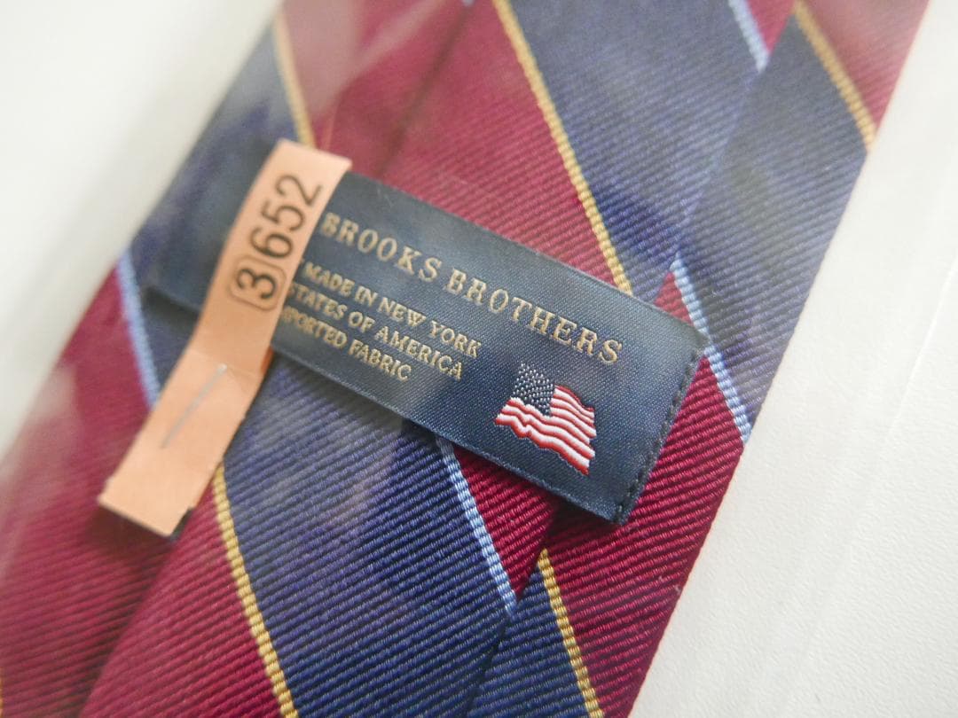 Brooks Brothers レジメンタルタイ