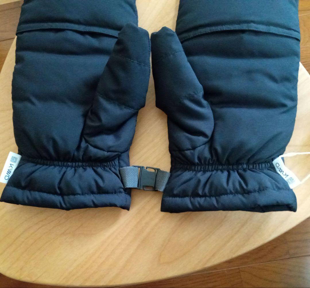 y*y様 ダウンミトン ブラック ユニセックス KWD 河田フェザー リサイクル