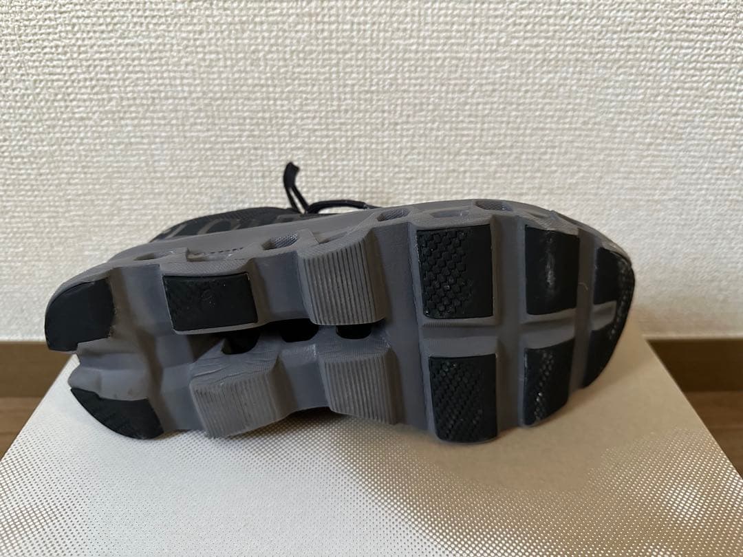 む*び様 On Cloudmonster レディース　黒　23cm ブラックマグ