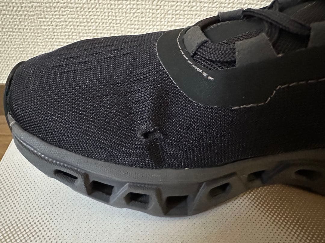 む*び様 On Cloudmonster レディース　黒　23cm ブラックマグ