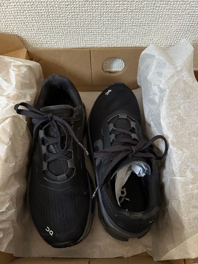 む*び様 On Cloudmonster レディース　黒　23cm ブラックマグ