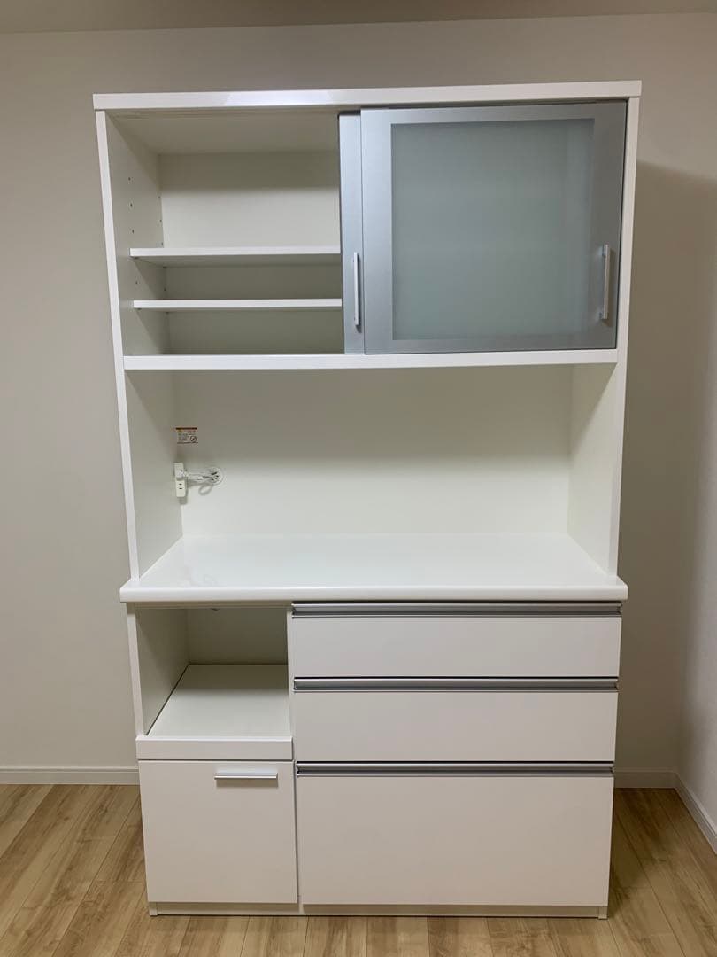 み*ん様 【松田家具】Nスプライトレンジ 1200 キッチンボード ホワイト